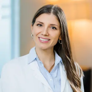Porträt von Dr. med. Erini Chatzidaki, Fachärztin für Pneumologie am LungenZentrum Hirslanden Zürich