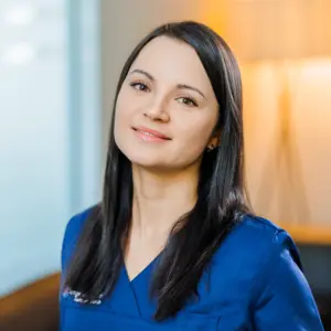 Porträt von Nataliia Deriienko, Medizinische Praxisassistentin (MPA) am LungenZentrum Hirslanden Zürich