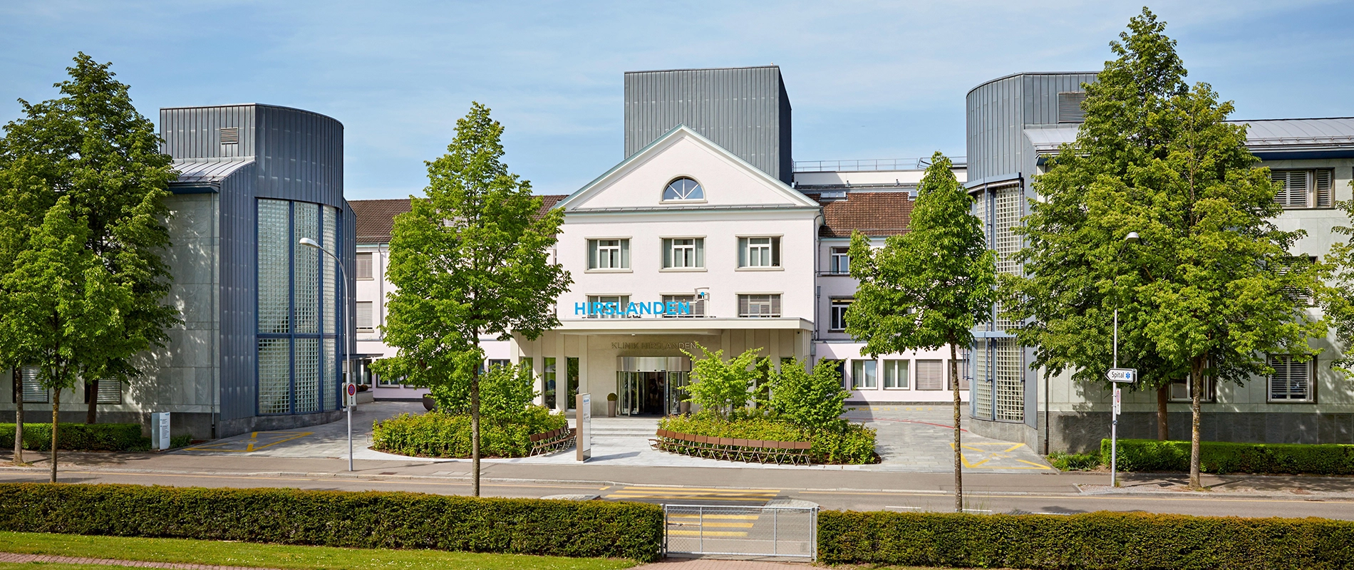 Außenaufnahme des LungenZentrums Hirslanden Zürich